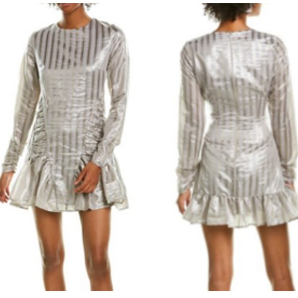 NWT- ATOIR x Revolve Walk Me Home Dress Chateau Grey